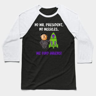 Funny President Trump Nuke Design Ancient Aliens Baseball T-Shirt